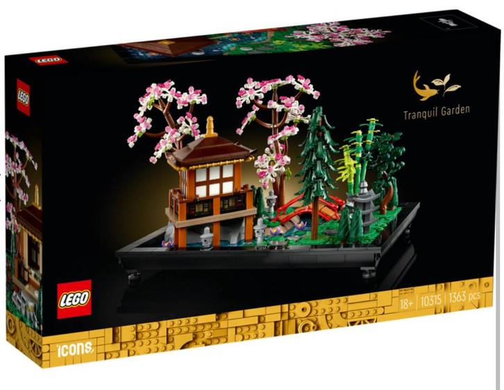 Lego Icons Rustgevende Tuin 10315, Kinderen en Baby's, Speelgoed | Duplo en Lego, Gebruikt, Lego, Complete set, Ophalen