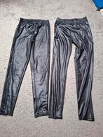 2 coating leggings zwart L, Ophalen of Verzenden, Zo goed als nieuw, Zwart, Legging