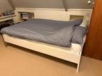 2 persoons bed €75,-, Huis en Inrichting, Slaapkamer | Bedden, Ophalen, Wit, Tweepersoons, 140 cm