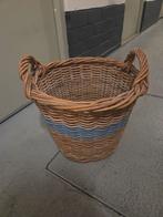 Aardappelmand van riet, Gebruikt, Mand, Rond, Ophalen of Verzenden