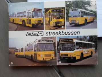 ansichtkaart BBA streekbussen 1983 - gelopen - gebruikt beschikbaar voor biedingen