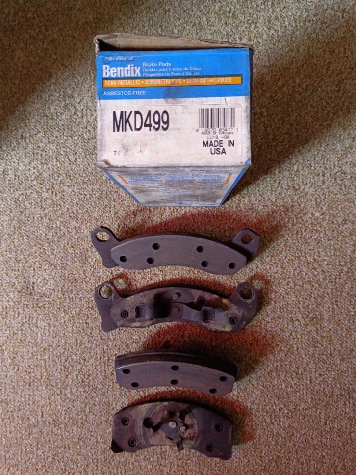 Div sets nieuwe remblokken USA young- en oldtimers, Auto-onderdelen, Remmen en Aandrijving, Ford, Oldtimer onderdelen, Chevrolet