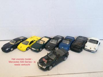 Automodellen – Aston Martin-Lamborghini-Lotus-MB-BMW-Jaguar beschikbaar voor biedingen