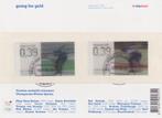 NVPH 2415 en 2416 Going for gold (gestempeld), Postzegels en Munten, Postzegels | Nederland, Na 1940, Ophalen of Verzenden, Gestempeld