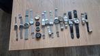 Aantal horloges,  diverse merken, Staal, Gebruikt, Staal, Ophalen of Verzenden