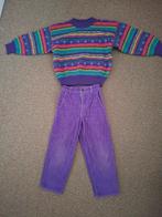 Kindertrui 110 ,ribbroek 104 setprijs €4.50 en meer...., Ophalen of Verzenden, Gebruikt, Jongen of Meisje, Shirt of Longsleeve
