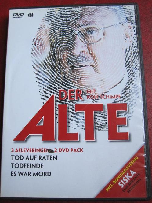 Der Alte - Tod auf Raten + Todfeinde + Es war Mord (2 disc), Cd's en Dvd's, Dvd's | Thrillers en Misdaad, Zo goed als nieuw, Detective en Krimi