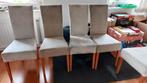 Twee kleuren alcantara, Italiaans design, Huis en Inrichting, Stoelen, Ophalen, Overige materialen, Strak, Gebruikt