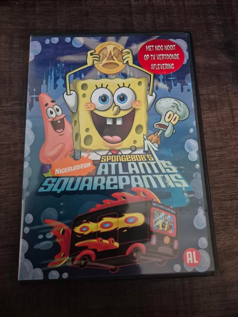 Spongebob Atlantis Squarepantis DVD, Cd's en Dvd's, Dvd's | Kinderen en Jeugd, Avontuur, Alle leeftijden, Boxset, Ophalen of Verzenden