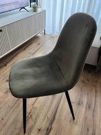 Groene eetkamerstoel, Ophalen, Zo goed als nieuw, Overige kleuren, Twee