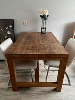 Massieve houten tafel - 150cm, Huis en Inrichting, Ophalen, Gebruikt, 100 tot 150 cm, Landelijk