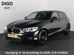 BMW 1-serie 118d High Executive Automaat | Navigatie | Leder, Auto's, BMW, Achterwielaandrijving, 150 pk, Zwart, Bedrijf