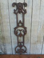 3 antieke ornamenten 190 mm. (br)x 800 mm.(h), Ophalen of Verzenden, Gebruikt, IJzer, Sierhekwerk