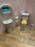 poppenhuis Luxe toilet Victoria van Reutter, Ophalen of Verzenden, Nieuw, Poppenhuis