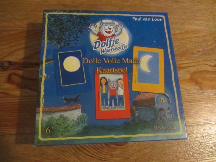 Dolle volle maan kaartspel (Dolfje Weerwolfje), Kinderen en Baby's, Speelgoed | Educatief en Creatief, Gebruikt, Ophalen of Verzenden