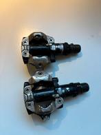 Shimano PD-M520 SPD pedalen, Fietsen en Brommers, Ophalen of Verzenden, Zo goed als nieuw, Mountainbike, Crankstel of Pedalen