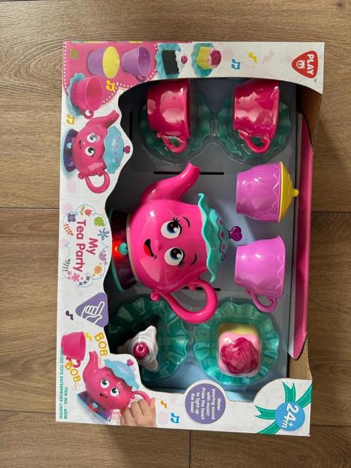 Play My Tea Party - Roze, Kinderen en Baby's, Speelgoed | Overig, Nieuw, Jongen of Meisje, Ophalen of Verzenden