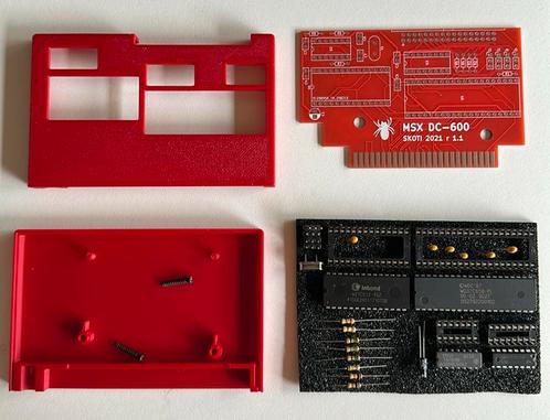 MSX DC-600 Floppy controller zelfbouw pakket., Computers en Software, Vintage Computers, Ophalen of Verzenden