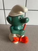 Oude grote Smurf spaarpot Smurfen Peyo vintage, Verzamelen, Smurfen, Ophalen of Verzenden, Zo goed als nieuw, Verschillende Smurfen