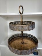 Decoratieve etagère - Goudkleurig, Ophalen, Gebruikt