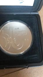 Vijftig gulden munt 50 jaar bevrijding, Ophalen, Koningin Beatrix, 50 gulden, Zilver