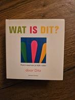 Wat is dit? Door Ditz - Leuk leerzaam boek, Gelezen, Ophalen of Verzenden, Ditz, Uitklap-, Voel- of Ontdekboek
