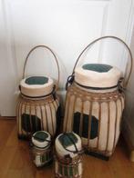 Rijstmanden uit indonesie , setje 4 stuks ., Ophalen