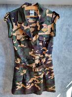 Leger jurkje, Kleding | Dames, Ophalen of Verzenden, Zo goed als nieuw, Maat 36 (S), Carnaval