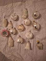 Prachtige kerstballen van kerstman tot bloemenmandje., Ophalen of Verzenden