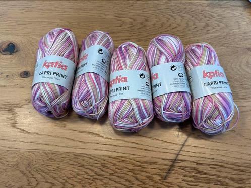Katia capri print, Hobby en Vrije tijd, Breien en Haken, Zo goed als nieuw, Breien of Haken, Wol of Garen, Verzenden