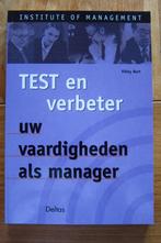nieuw test en verbeter uw vaardigheden als manager - burt, Ophalen of Verzenden, Nieuw, Vicky burt