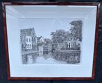 Pentekening Kolk Spaarndam door G.Kuit 2003, Antiek en Kunst, Ophalen of Verzenden