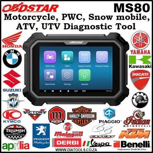 Obdstar MS80 motor uitleesapparaat scooters atv diagnose, Auto diversen, Autogereedschap, Nieuw, Ophalen of Verzenden
