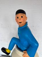 Kuifje in de Vaas beeld blauwe lotus, Verzamelen, Ophalen, Beeldje of Figuurtje, ., Zo goed als nieuw