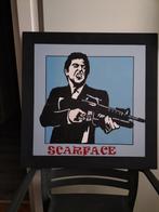 Wooden Art Scarface schilderij, Antiek en Kunst, Ophalen