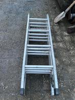 Aluminium Ladder - 4,5 Meter, Doe-het-zelf en Verbouw, Ladders en Trappen, Ophalen, Gebruikt, Ladder, Opvouwbaar of Inschuifbaar