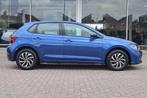 Volkswagen Polo 1.0 TSI 95pk Life | Android Auto/Apple Carpl, 12 maanden, Stof, Gebruikt, Blauw
