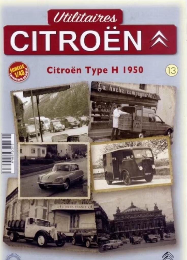 Citroen Type HY Bailly 1950 1/43 Utilitaires Citroen # 13, Verzenden, Nieuw, Auto, Overige merken