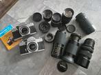 Mooie Verzameling Analoge Camera's en lenzen, Ophalen of Verzenden, Zo goed als nieuw, Compact, Overige Merken