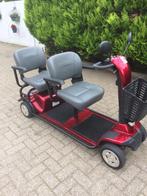 Duo zit scootmobil, Ophalen, Excel, 16 t/m 25 km, Zo goed als nieuw
