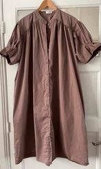 Maxi zomerjurk, korte mouw, oversized, katoen, Verzenden, Zo goed als nieuw, Onder de knie