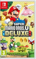 New Super Mario Bros U Deluxe - Nintendo Switch, Spelcomputers en Games, Games | Nintendo Switch, Vanaf 3 jaar, Platform, Ophalen of Verzenden