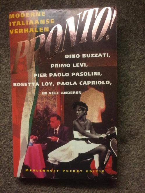 Pronto! Moderne Italiaanse verhalen ; door meerdere auteurs, Boeken, Literatuur, Gelezen, Europa overig, Ophalen of Verzenden