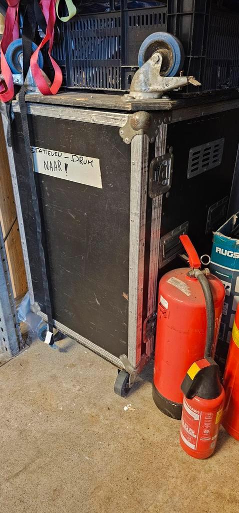 Flightcase - Drum Statieven, Muziek en Instrumenten, Behuizingen en Koffers, Gebruikt, Percussie, Flightcase, Ophalen