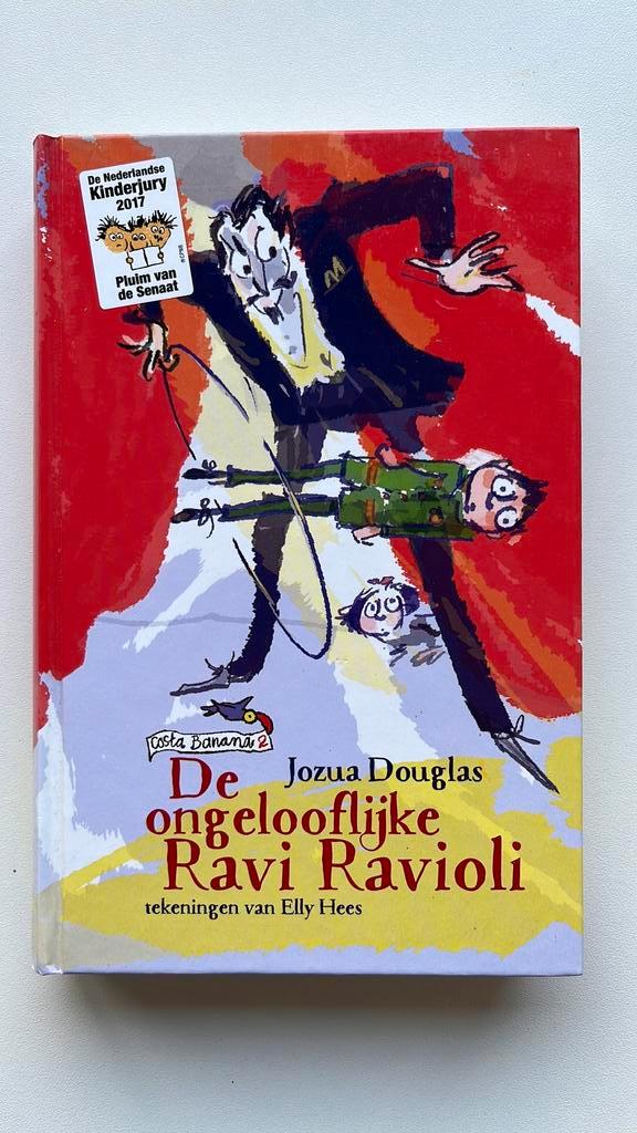 Jozua Douglas - De ongelooflijke Ravi Ravioli, Boeken, Kinderboeken | Jeugd | 10 tot 12 jaar, Zo goed als nieuw, Ophalen of Verzenden