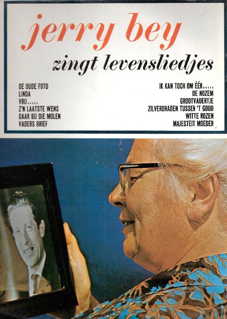 Jerry Bey zingt levensliedjes -Vinyl LP piraat ookVERZENDEN, Cd's en Dvd's, Vinyl | Nederlandstalig, Gebruikt, Levenslied of Smartlap