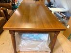 Uitschuifbare houten tafel 280/180x90cm., Huis en Inrichting, Ophalen, Gebruikt, Eikenhout, 200 cm of meer