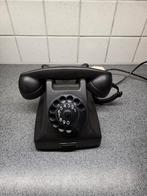 Vintage zwarte Ericsson telefoon., Telecommunicatie, Vaste telefoons | Niet Draadloos, Ophalen, Gebruikt, Met draaischijf