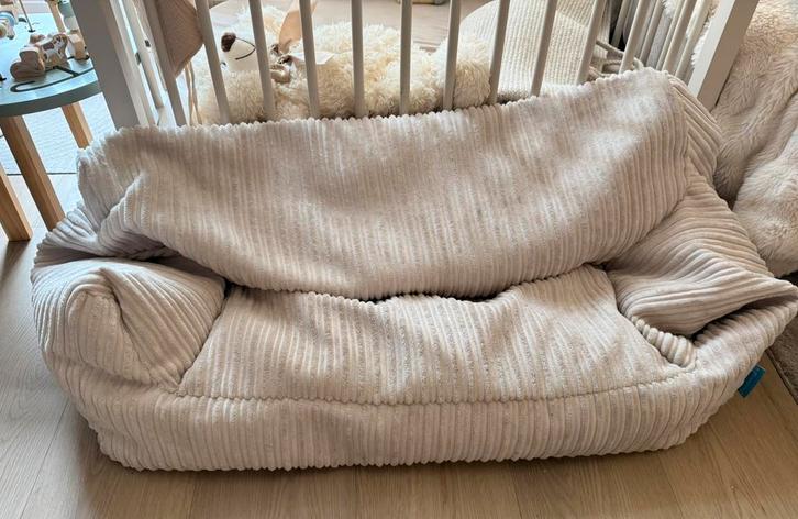 Kinderzitzak bankje, Huis en Inrichting, Zitzakken, Zo goed als nieuw, Ophalen