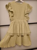 IVIVI jurk mint groen katoen roesjes kant M, Kleding | Dames, Jurken, Maat 38/40 (M), Nieuw, Ophalen of Verzenden, IVIVI